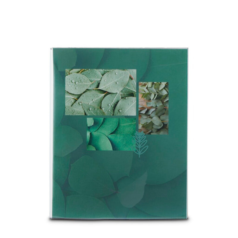 Cornat hama singo ii soft cover fotoalbum leaves voor 80 foto's van 10x15 cm groen