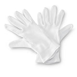 Hama katoenen handschoenen maat xl 1 paar wit - afbeelding 1