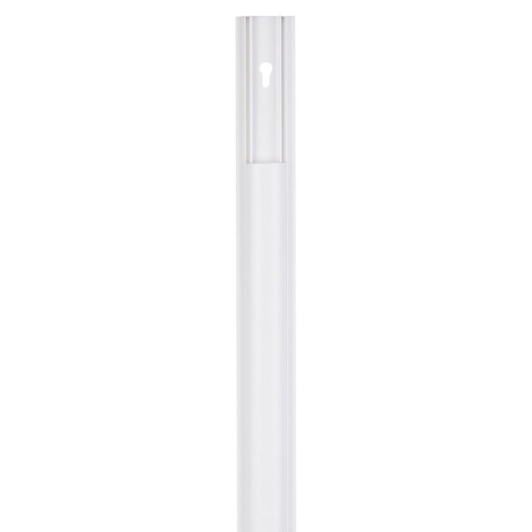 Hama pvc-kabelkanaal halfrond 100 3,5 0,9 cm wit