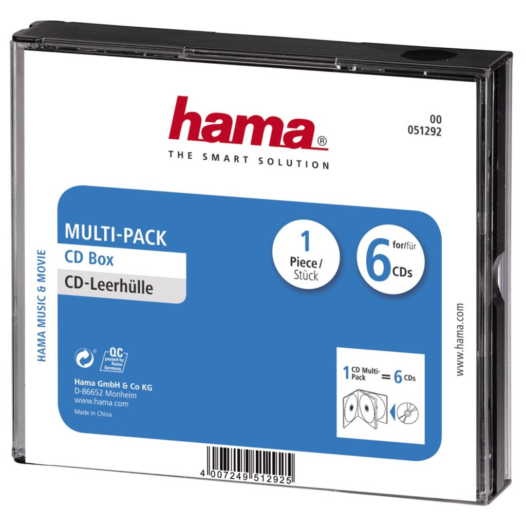 Hama cd multi pack 6 cd #039;s