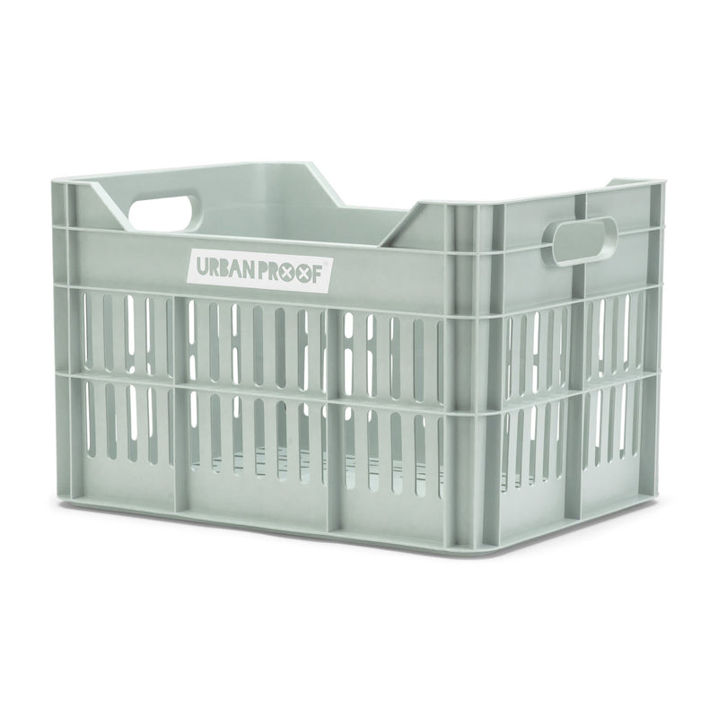 fietskrat Recycled 30 liter polypropyleen mintgroen