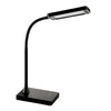 Alco al-907-11 led bureaulamp dimbaar 43cm zwart 230v 6w