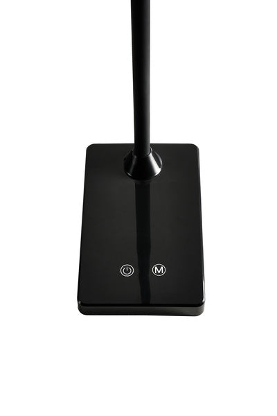 Alco bureaulamp - led - zwart - al-907-11