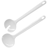 Fackelmann basic saladeset 26 cm wit san kunstof 2 stuks - afbeelding 1