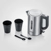 Severin wk3647 mini reiswaterkoker 0.5l 1100w rvs zwart