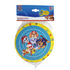 Paw patrol spons frisbee 19 cm geel blauw