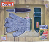Happy people kerfset scout junior groen grijs bruin 3-delig - afbeelding 2