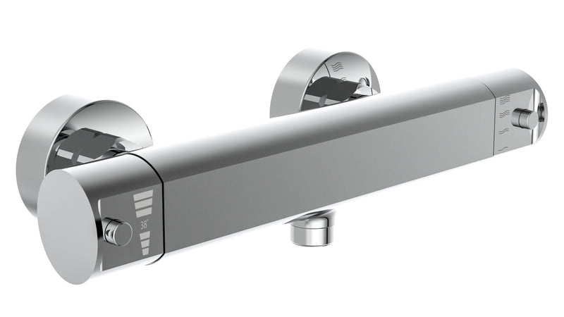 Ngk schutte vita thermostatische meraan douche | chroom 52425
