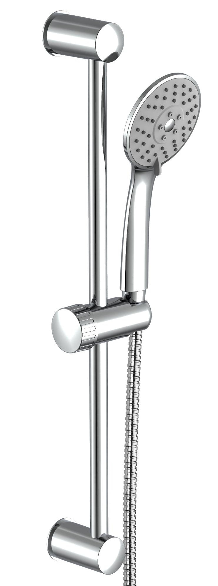 Schutte napoli doucheset | 60 cm glijstang - 3 standen - chroom - 64830
