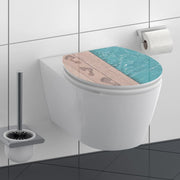 SCHÜTTE SCHÜTTE Toiletbril met soft-close POOLSIDE MDF hoogglans - afbeelding 1