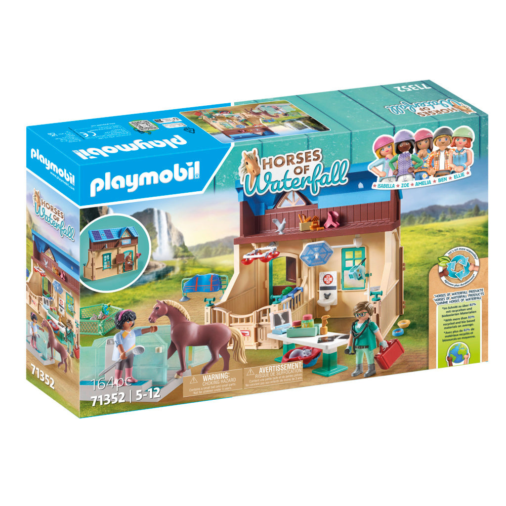 Playmobil Horses of Waterfall Paardrijtherapie Dierenartsenpraktijk 71352