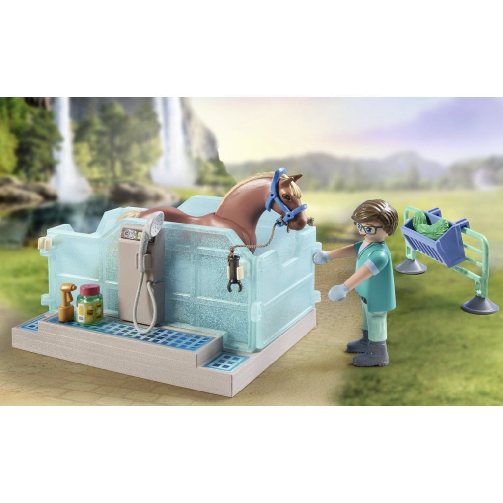 Playmobil Horses of Waterfall Paardrijtherapie Dierenartsenpraktijk 71352