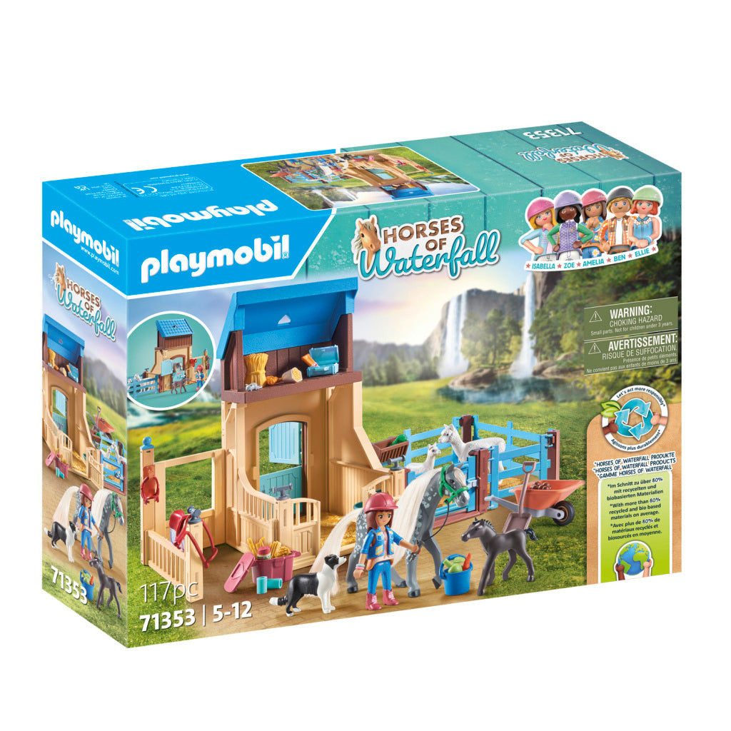 Playmobil Horses of Waterfall Amelia en Whisper Speelset 71353