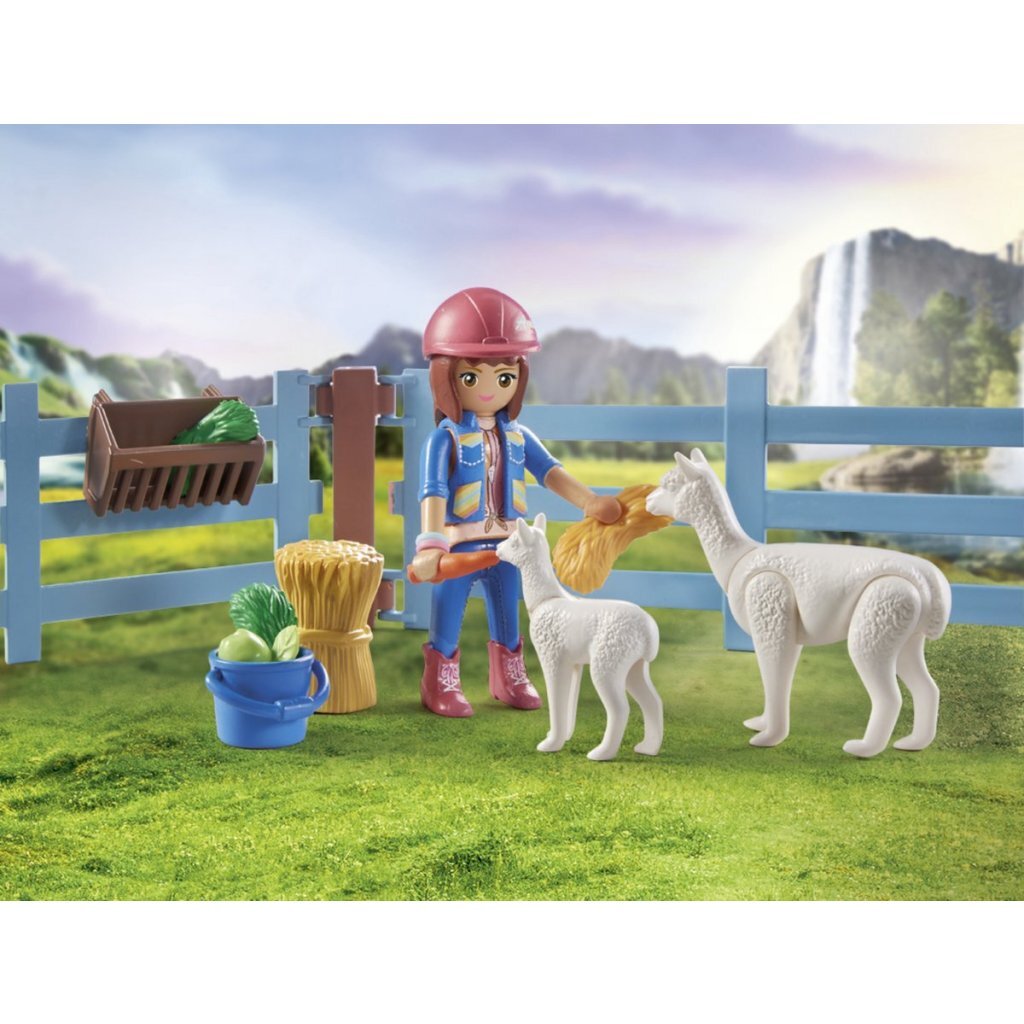 Playmobil Horses of Waterfall Amelia en Whisper Speelset 71353