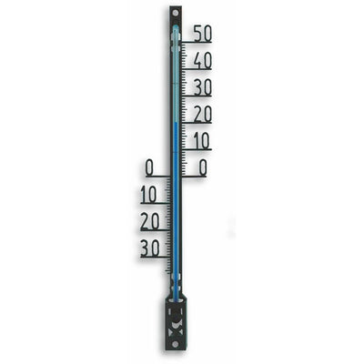 Tfa dostmann tfa muurthermometer zwart 16cm