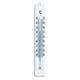 Tfa dostmann binnen buitenthermometer analoog kunststof 18cm wit