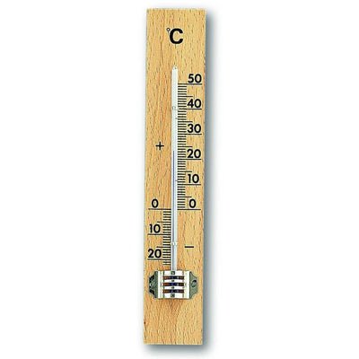 Tfa dostmann binnenthermometer beuken 15cm luxe
