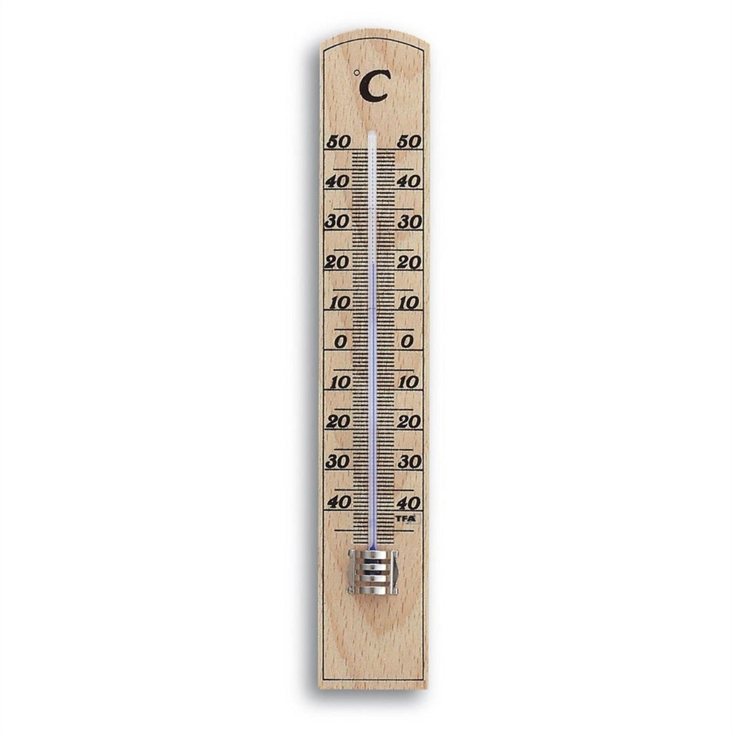 Tfa dostmann kamerthermometer analoog beuken 20cm