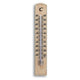 Tfa dostmann kamerthermometer analoog beuken 20cm