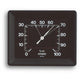 Tfa dostmann hygrometer analoog zwart 10x8cm