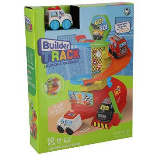 Racebaan met 1 auto pre-school | 2 stuks