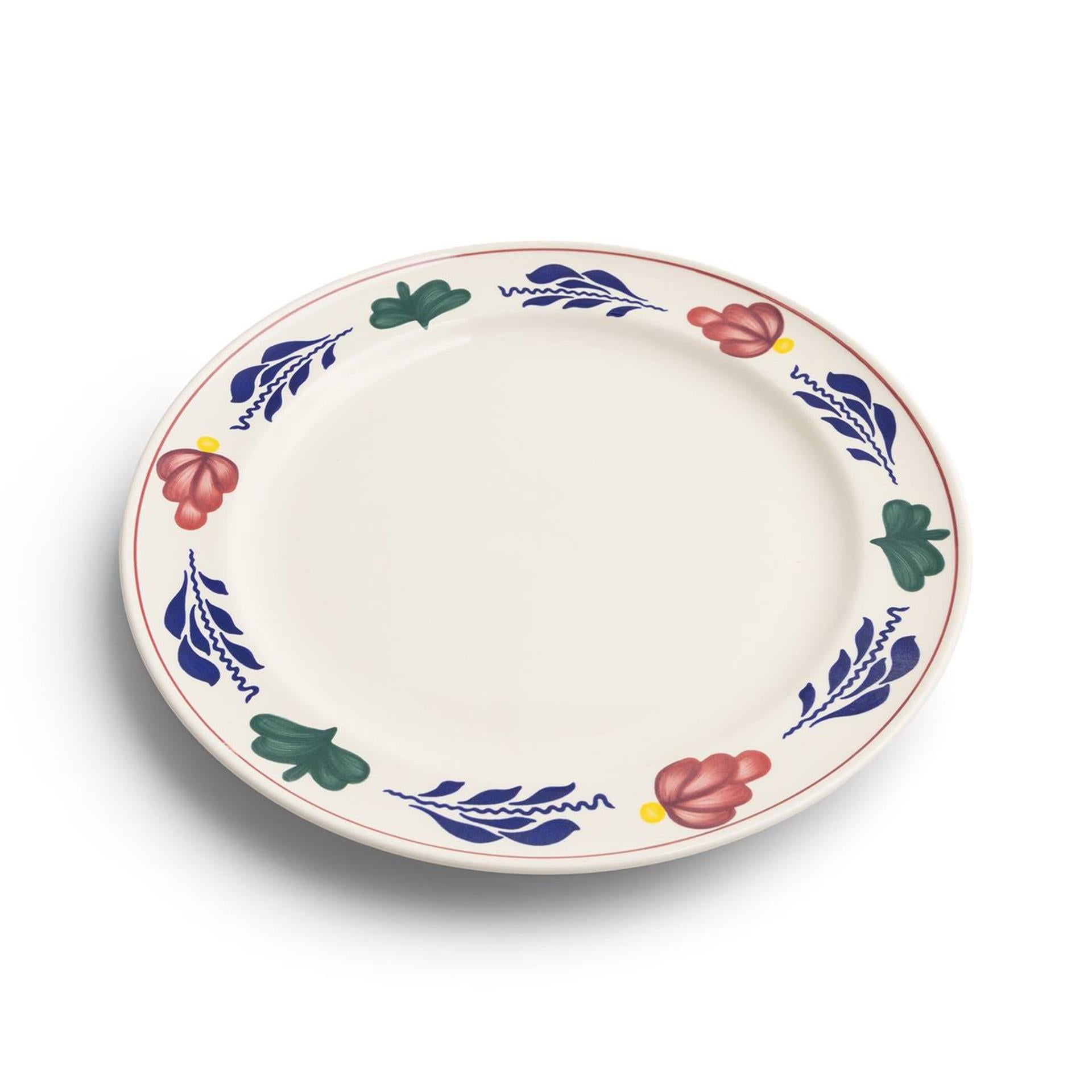 Boerenbont dinerbord ø27cm pak a 6 stuks aardewerk