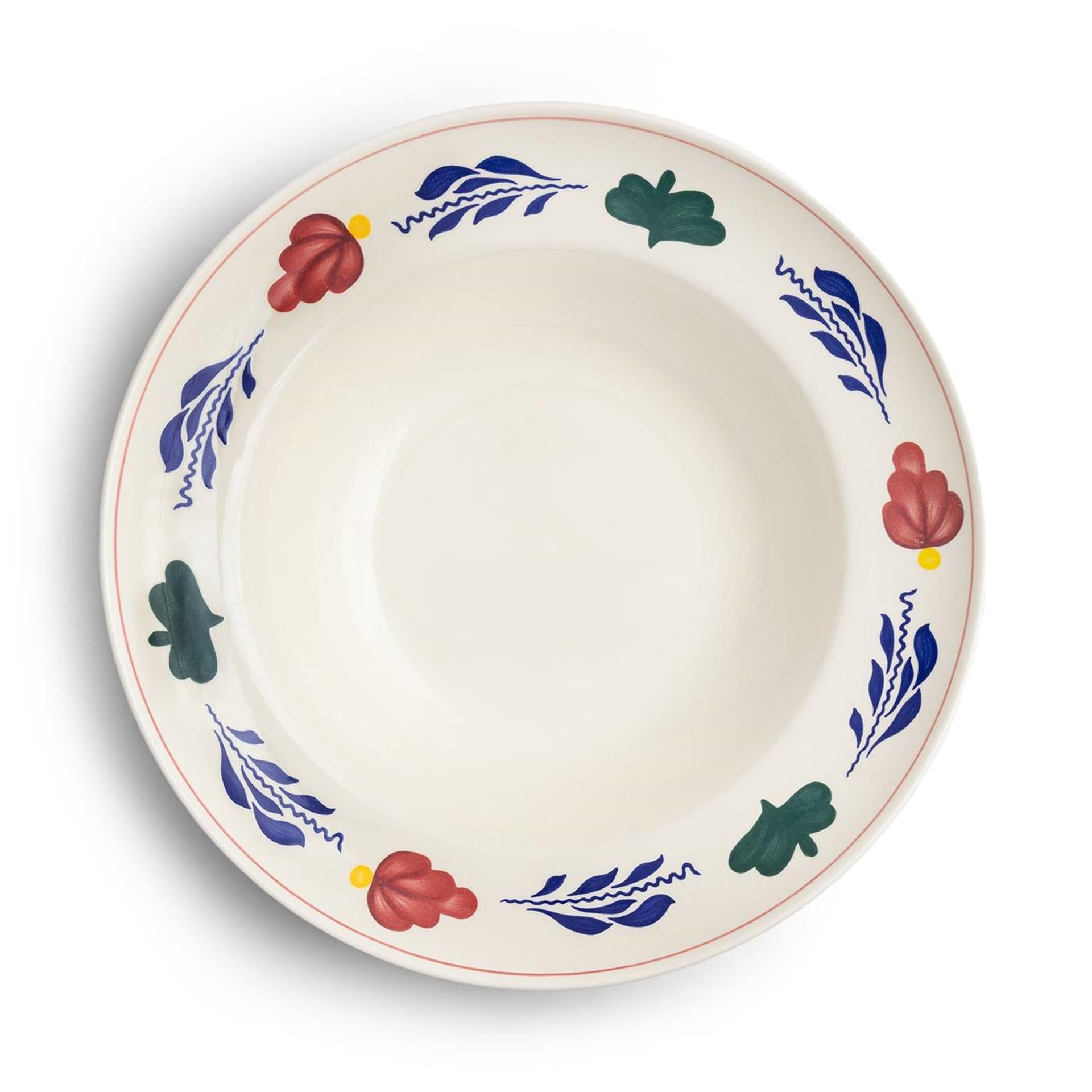 Boerenbont pastabord ø28cm doos a 4 stuks