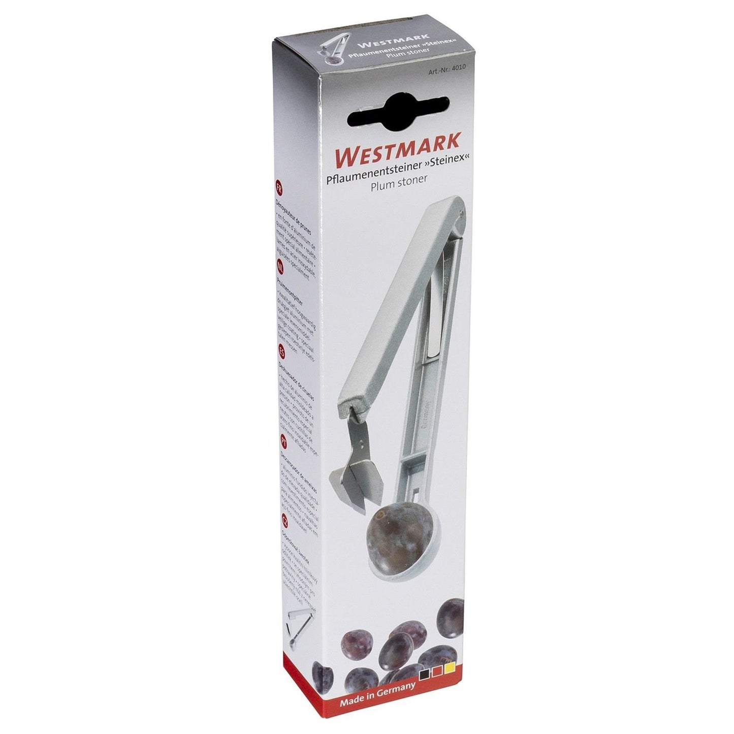 Westmark pruimontpitter aluminium rvs 167x32x38mm