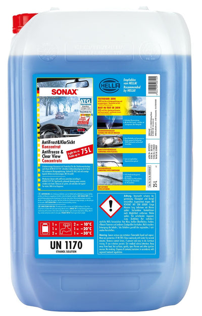 Sonax scheibenfrostschutz antifrost klarsicht anti-rust+clear 25 l