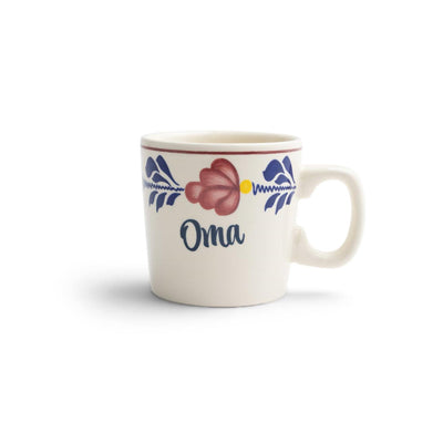 Boerenbont beker 230ml oma doos a 6 stuks