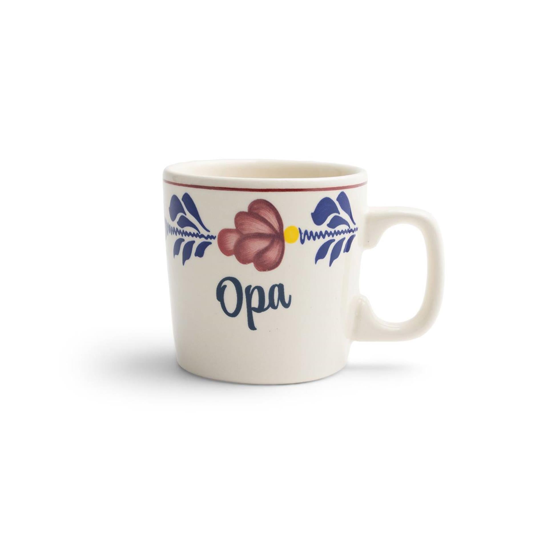 Boerenbont beker 230ml opa doos a 6 stuks