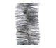 Decoris kerstboom guirlande lametta 7.5cm x 270cm zilver