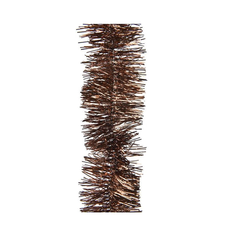 Decoris lametta guirlande espresso 270cm