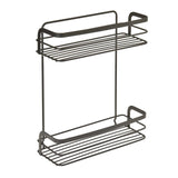 Metaltex origin doucherek 2-laags zwart - afbeelding 1