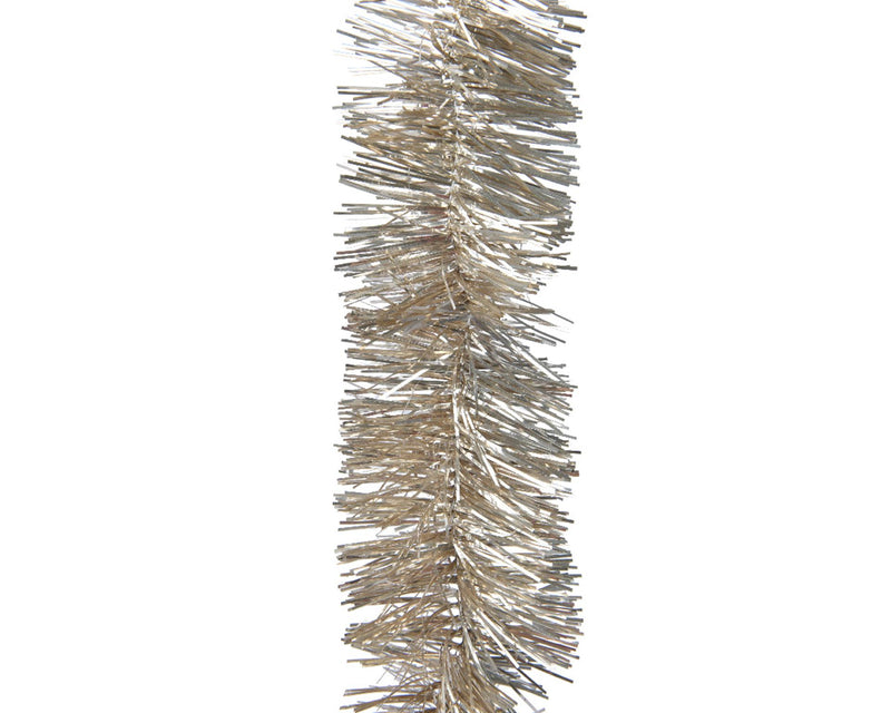 Decoris lametta guirlande 270cm parel