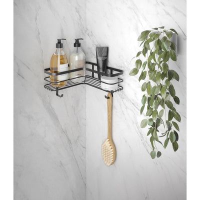 Metaltex douche hoekrek matzwart