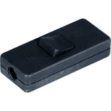 Scanpart snoerschakelaar zwart 1p 2amp - afbeelding 2