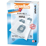 Scanpart m201nil3 microfleese stofzak nilfisk king micro en - afbeelding 1