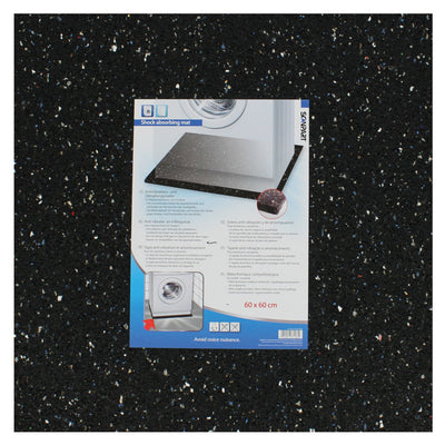 Scanpart anti vibratiemat 60x60x0,8 zw