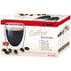 Scanpart dubbelwandige koffieglazen 175 ml - koffie - lungo - koffieglas dubbelwandig - 2 stuks