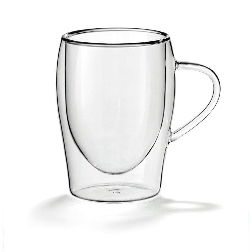 Scanpart dubbelwandige theeglazen 300 ml - thee - theeglas dubbelwandig - 2 stuks