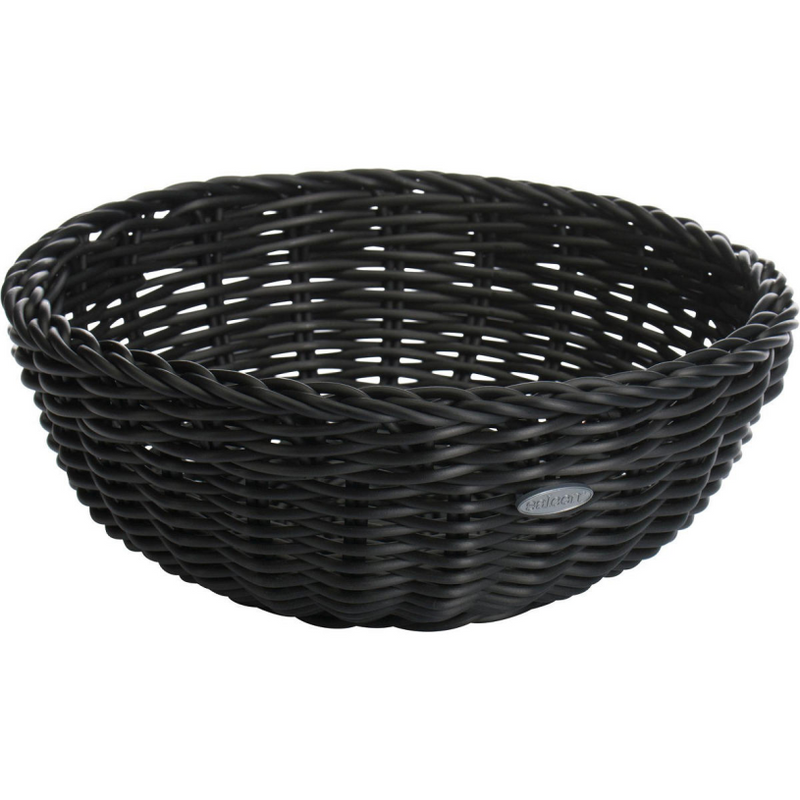 Westmark saleen broodmand rond 23x9cm - zwart