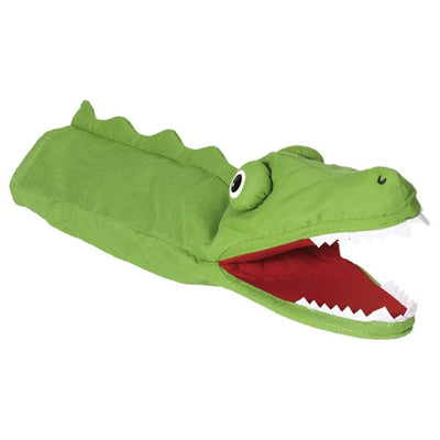 Goki handpop krokodil, 30cm