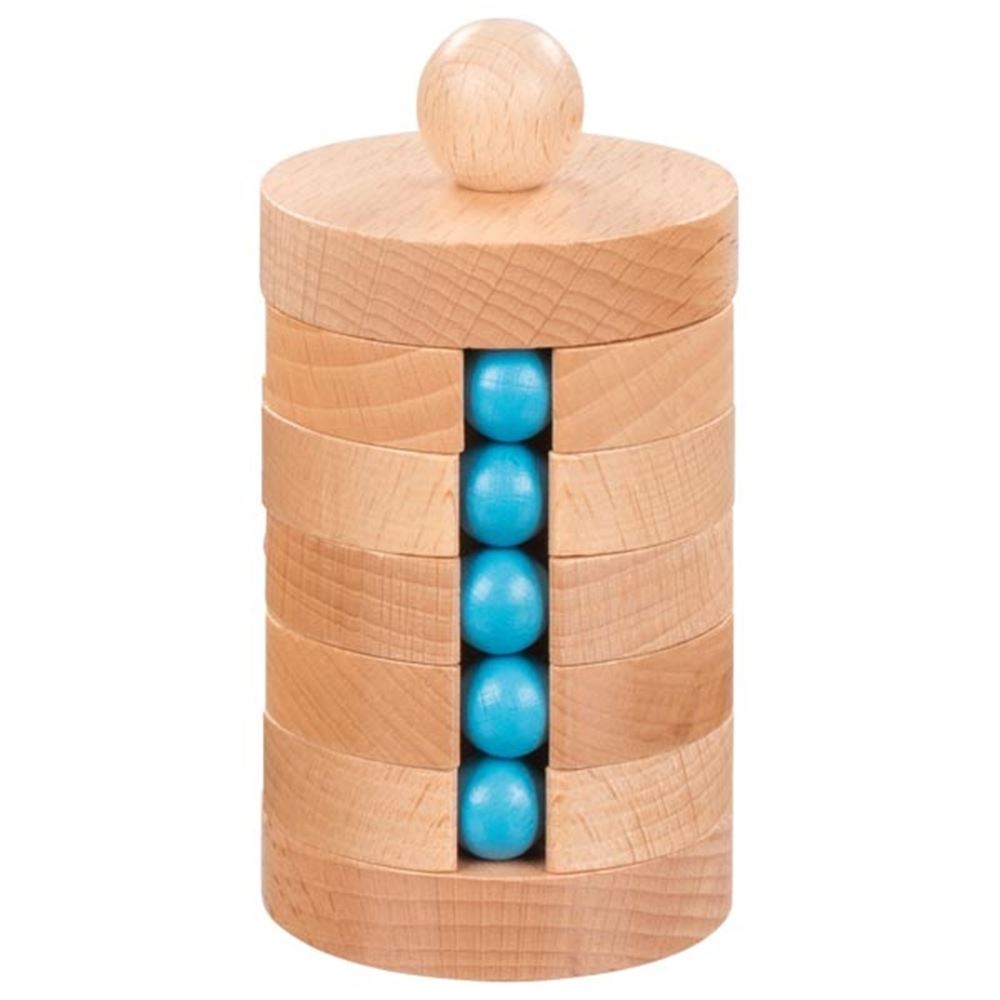 Puzzel bal toren. 13,5x7 cm. 6+