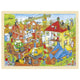 Goki puzzel, bouwplaats. 96 delig. 3+