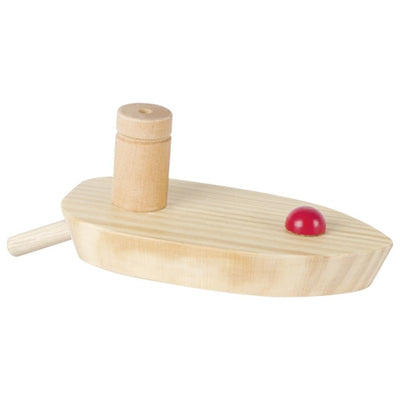 Goki luchtballonboot hout 14,5 x 6 x 6 cm