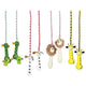 Goki springtouw, dieren. 250 cm. 4 dieren. 4+