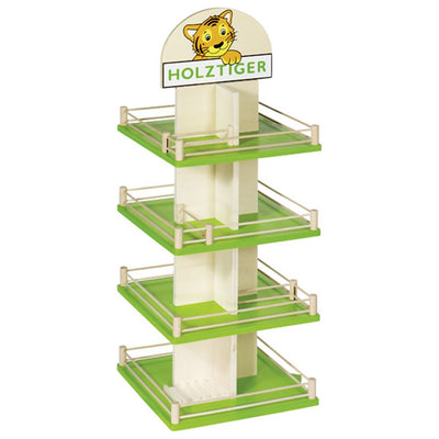 Draaibare holztiger display. (leeg)