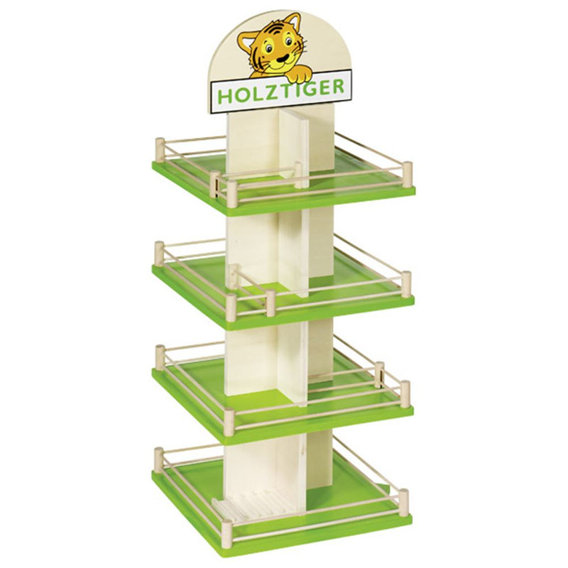 Draaibare holztiger display. (leeg)