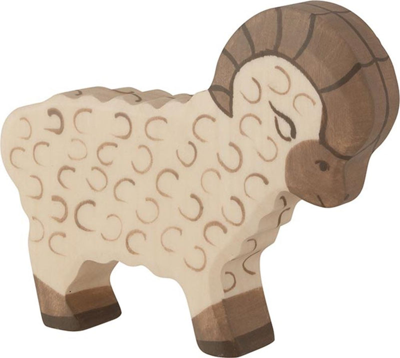 Holztiger ram. 12 cm.